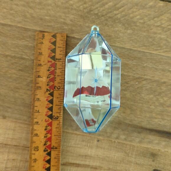 Vintage 1950s JewelBrite Choir Boy Christmas Reflector Diorama Ornament Kitschy - Picture 6 of 6